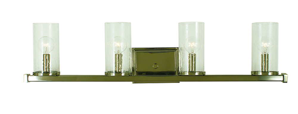 4-Light Brushed Bronze Compass Sconce