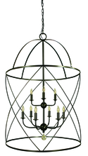  4419 MB - 6-Light Mahogany Bronze Nantucket Chandelier