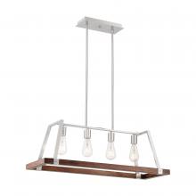 Nuvo 60/6884 - OUTRIGGER 4 LT KITCHEN PENDANT