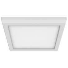  62/1734 - Blink Pro - 11 Watt; 7 Inch; LED Fixture; Square Shape; 4000K; White Finish; 120/277 Volts