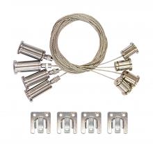  65/591 - 4' - Suspension Kit for LED Backlit Flat Panel Fixtures