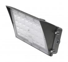  65/674 - 40 Watt Semi Cutoff LED Wall Pack; CCT Selectable; 4800-5000 Lumens; DLC Premium