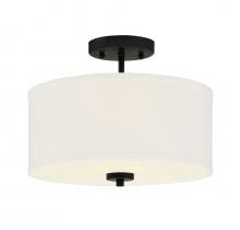  M60008MBK - 2-Light Ceiling Light in Matte Black