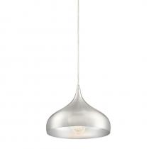  M70075BN - 1-Light Plug-In Mini Pendant in Brushed Nickel