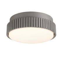 Fanimation LK8561AGP - Kute Ceiling Fan Knurled Correlated Color Temperature (CCT) Select LED Light Kit - Antique Graphite
