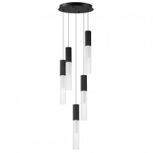  E11015-144BK - Reeds-Multi-Light Pendant