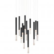  E11032-95BK - Diaphane-Multi-Light Pendant